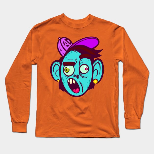 Rad Homie Long Sleeve T-Shirt by ArtisticDyslexia